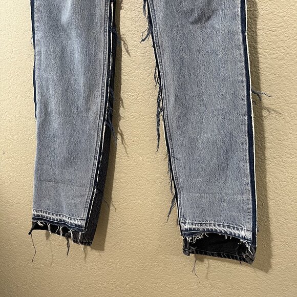 Vetements - Levi's SS19 Reconstructed Split Two Tone Denim - Picture 3 of 8